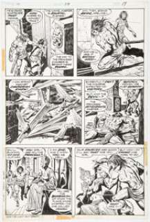 Buscema, John | John Buscema and Ernie Chan Conan the Barbarian #34 Story Page 11 Original Art (Marvel, 1974).... | Heritage