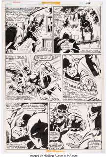 Tuska, George | George Tuska and Frank Chiaramonte Daredevil Annual #4 Story Page 42 Original Art (Marvel, 1976).... | Heritage