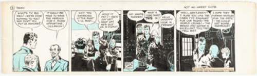 Caniff, Milton | Milton Caniff Terry and the Pirates Daily Comic Strip Original Art, dated 1-1-36 (Chicago Tribune-N.Y. News, 1936)... | Heritage