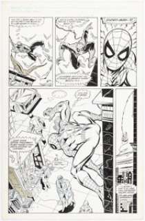 Wilson, Ron | Ron Wilson Spider-Man, Fire-Star, and Iceman May D&F Promotional Story Page 4 Original Art (Denver Post, 1983).... | Heritage
