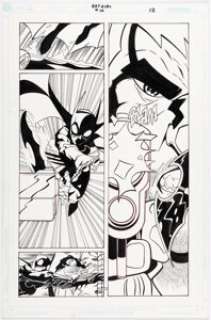 Scott, Damion - Damion Scott and Robert Campanella Batgirl #10 Story Page 12 Original Art (DC, 2001). ...