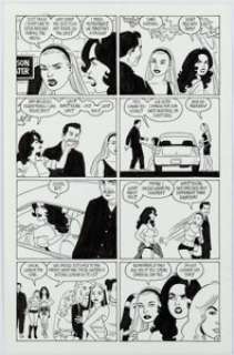Hernandez, Jaime | Jaime Hernandez Love and Rockets #18 Story Page 2 Ray and Vivian Original Art (Fantagraphics, 2007)... | Heritage