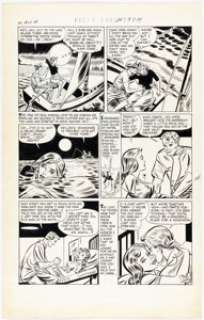 Sink, John - John Sink First Love Illustrated #25 Story Page 5 Original Art (Harvey, 1953)....