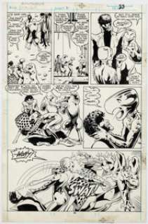 Davis, Alan | Alan Davis and Paul Neary Excalibur #2 Story Page 16 Original Art (Marvel,1988).... | Heritage