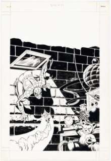 Frisano, Jean - Jean Frisano Nova #51 Spider-Man Cover Original Art (Editions Lug, 1982).... (Total: 3 Items)