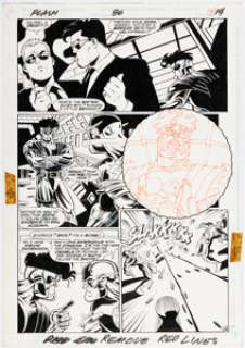 Wieringo, Mike - Mike Wieringo, Rob Haynes, and Jose Marzan Jr. Flash #86 Story Page 14 Original Art (DC, 1994)....