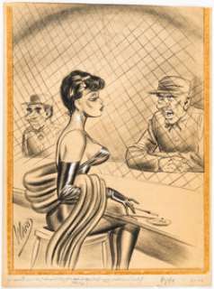 Ward, Bill | Bill Ward Gee-Whiz May-1960 Single Panel Gag Cartoon Illustration Original Art (Humorama, 1960).... | Heritage