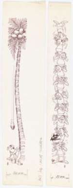 Giménez, Carlos - Carlos Giménez Gaceta, Junior Magazine Illustration Original Art Group of 2 (Universo Infantil, c. 196... (Total: 2 Original Art)