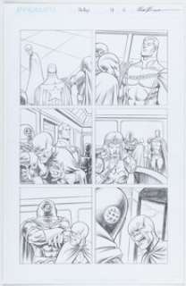 Braun, Russ - Russ Braun The Boys #58 Story Page 16 Original Art (Dynamite, 2011)....