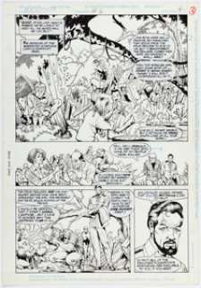 Morales, Rags - Rags Morales and Richard Space Black Condor #6 Story Page 4 Original Art (DC, 1992)....