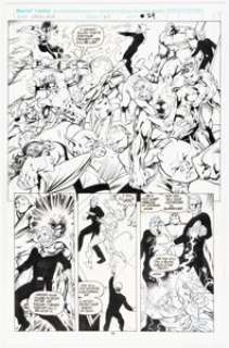 Davis, Alan | Alan Davis and Mark Farmer Excalibur #65 Story Page 16/Issue Page 24 Original Art (Marvel, 1993).... | Heritage