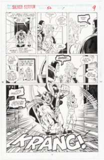 Ron Lim And Tom Christopher | Silver Surfer #52 Story Page 7 Original Art (Marvel, 1991).... | Heritage