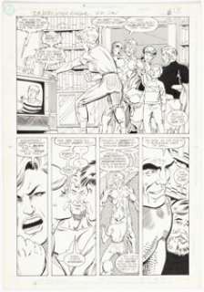 Marshall Rogers And Jose Marzan Jr. | Justice league Europe #22 Story Page 6 Original Art (DC, 1991). ... | Heritage