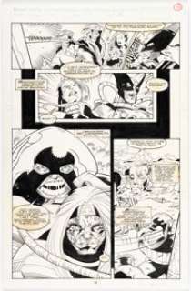 Karl Kerschl and Hector Collazo - X-Men: Prelude to Perdition #1 Story Page 13 Original Art (Marvel, 1995).