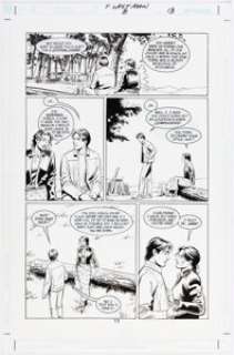 Pia Guerra and Jose Marzan Jr. Y the Last Man #8 Story Page 13 Original Art (DC/Vertigo, 2003).