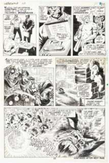 Tom Sutton Werewolf By Night #10 Story Page 15 Original Art (Marvel, 1973). | Heritage