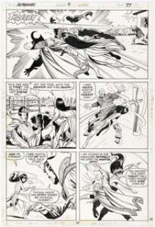 Sal Buscema and Frank McLaughlin The Defenders #9 Story Page 18 Original Art (Marvel, 1973). | Heritage