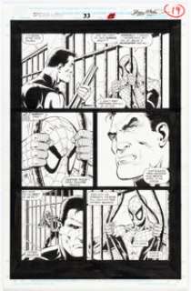 Bob McLeod Spider-Man #33 Story Page 15 Punisher Original Art (Marvel, 1993). | Heritage