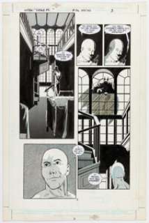 Marshal Rogers, Bob Wiacek, and John Cebollero Batman: Legends of the Dark Knight #136 Story Page 3 Original Art (DC, 2000).