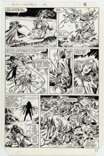 John Buscema and Tom Palmer Magik #1 Story Page 15 Original Art (Marvel, 1984). | Heritage