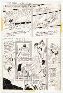 Curt Swan and Murphy Anderson Action Comics #433 Story Page 3 Original Art (DC, 1974). | Heritage