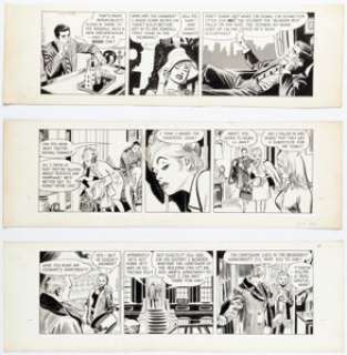 Alex Kotzky Apartment 3-G Daily Comic Strips Original Art Group of 3 (Publishers Syndicate/Field Enterprises, 1962-1970). (Total: 3 Original Art)