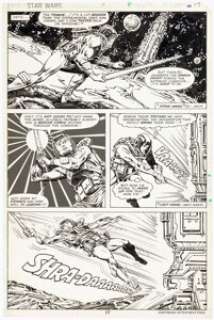 Carmine Infantino and Bob Wiacek Star Wars #34 Story Page 11 Original Art (Marvel, 1980). | Heritage