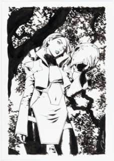 Gerald Parel X-Men: The Trial of Magneto #2 Variant Cover Original Art (Marvel, 2021). | Heritage