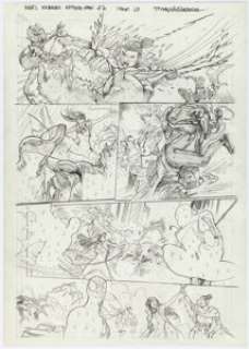 Marcelo Ferreira Miles Morales: Spider-Man #20 Story Page 13 Original Art (Marvel, 2021).