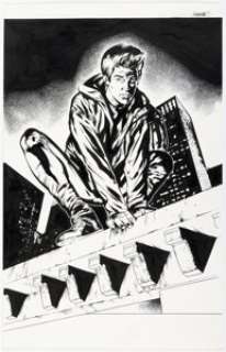 Neil Edwards and Rick Magyar The Amazing Spider-Man: the Movie #1 Splash Page 1 Original Art (Marvel, 2012).