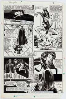 Ron Frenz and Tom Palmer Magik #3 Story Page 3 Original Art (Marvel, 1984). | Heritage