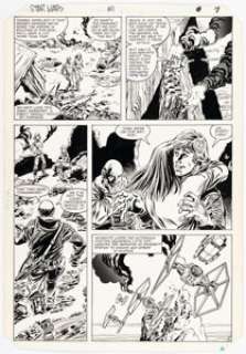 Walt Simonson and Tom Palmer Star Wars #60 Story Page 6 Original Art (May, 1982). | Heritage