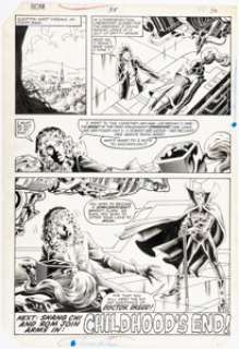 Sal Buscema, Ian Akin, and Brian Garvey Rom #38 Story Page 22 Original Art (Marvel, 1983). | Heritage