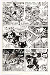 John Buscema and Tom Palmer The Avengers #300 Story Page 18 Original Art (Marvel, 1989). | Heritage