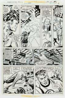Sal Buscema and Al Milgrom Fantastic Four #208 Story Page 4 Original Art (Marvel, 1979). | Heritage