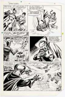 Bob McLeod and Tom Palmer Star Wars #88 Story Page 9 Original Art (Marvel, 1984). | Heritage
