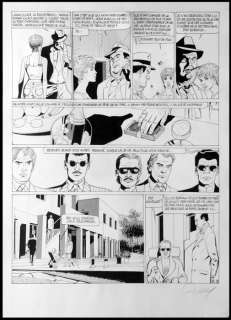 Renaud - Planche originale - Jessica Blandy T13 - Lettre Ã  Jessica - (1997) | Catawiki