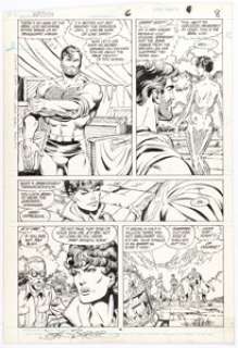 John Byrne and Karl Kesel Superman #6 Story Page 6 Original Art (DC, 1987). | Heritage