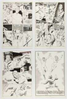 Gray Morrow Powerline #5 Near Complete Story Original Art Group of 25 (Marvel/Epic, 1989). (Total: 26 Original Art)