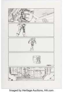 Fabrizio Fiorentino Titans #24 Deathstroke Story Page 3 Original Art (DC, 2010).