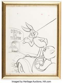 Ralph Heimdahl Looney Tunes and Merrie Melodies #113 Cover Original Art (Dell, 1951).