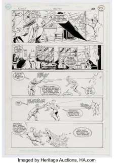Greg LaRocque and Tim Dzon Flash #33 Story Page 19 Original Art (DC, 1989).