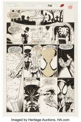 Mark Bagley and Larry Mahlstedt The Amazing Spider-Man #396 Story Page 15 Original Art (Marvel, 1994). | Heritage