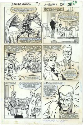 Bob Layton | X-Factor Annual #1 p20 (Signed) | Nostalgic Investments