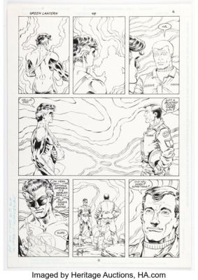 Bill Willingham, Romeo Tanghal, and Robert Campanella Green Lantern #48 Story 6 Page Original Art (DC, 1994). | Heritage