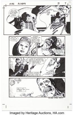 Richard Corben Aliens: Alchemy #3 Story Page 7 Original Art (Dark Horse, 1997). | Heritage
