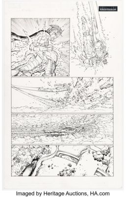 John Romita Jr. and Danny Miki Eternals #6 Story Page 15 Original Art (Marvel, 2007). | Heritage