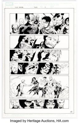 Jim Cheung and John Livesay Young Avengers #12 Story Page 15 Original Art (Marvel, 2006). | Heritage