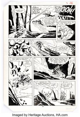 Don Perlin Ghost Rider #54 Story Page 19 Original Art (Marvel, 1981). | Heritage