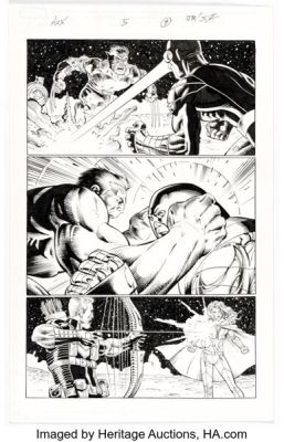 John Romita Jr. and Scott Hanna Avengers vs. X-Men #5 Story Page 9 Original Art (Marvel, 2012). | Heritage